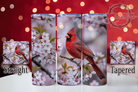 3D Floral Cardinal Tumbler: A Strategic Asset for Custom Drinkware