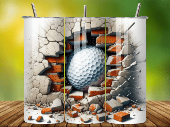 3D Golf Ball 20oz Tumbler Wrap V.7: A Practical Evaluation for Custom Drinkware