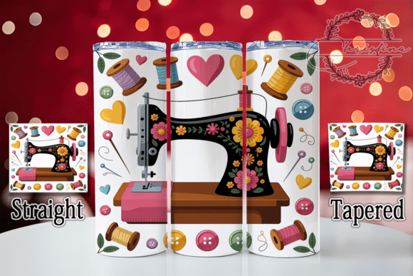 3D Puffy Sewing Machine Tumbler Design Guide