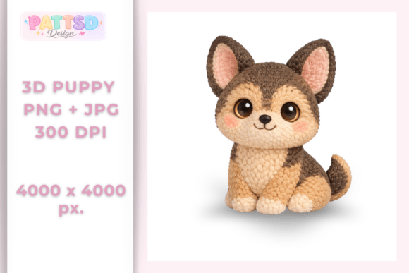 Bridging the Gap Between Digital Art and Tactile Comfort: The Rise of the 3D Plush Brown Dog