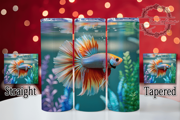 The Art of Personalized Drinkware: Integrating the 3D Vibrant Rainbow Betta Tumbler into Modern Branding