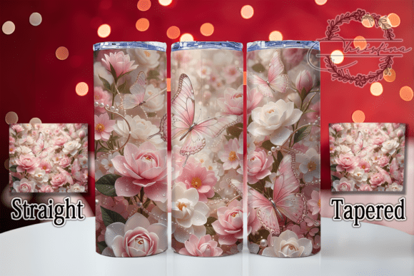 Unlocking Creativity with the 3D Pink Butterfly Tumbler Design: A Digital Guide for DIY Enthusiasts